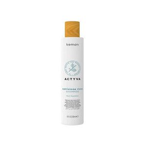 Kemon Actyva Rich Nutritional Shampoo (dry hair) - 1000 ml
