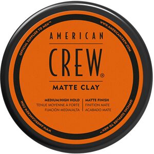 American crew Strong hold paste with matte effect (Matte Clay) 85 g