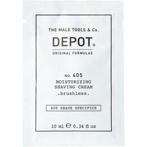 Depot, 400 Shaving Specifications No. 405, Allantoin, Moisturizing, Shaving Cream, 10 ml