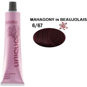 Subrina Professional Unique Permanent Hair Dye 6/67 Dark Blonde Beaujolais 100 ml