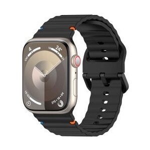 4wrist Apple Watch Pro Silicone Band 42/44/45/49mm - Black