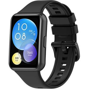 4wrist Huawei Watch FIT 2 Active Pro Silicone Strap - Black