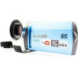 Used Panasonic SDR-S26 SD Card Digital Camcorder Like New