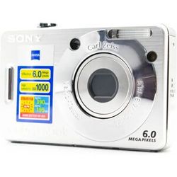 Used Sony Cyber-shot DSC-W50 Digital Compact Camera Compact & Point-and-Shoot Like New
