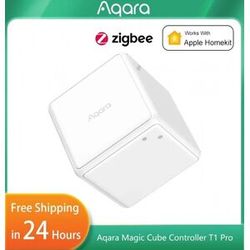 Aqara Magic Cube Controller T1 Pro Zigbee3.0 Multifunctional Smart Home Wireless Remote Switch 6 Sides Control For Homekit APP
