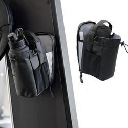 NONE Magnetic Gym Bag Large Capacity Magnetic Carrier Bag With Phone Pocket Portable Gym Water Bottle Pouch Gym Accessories Organizer