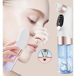 other USB charging blackhead cleaning and beauty device - portable facial pore cleaner with 5 probes for gentle and safe cleaning