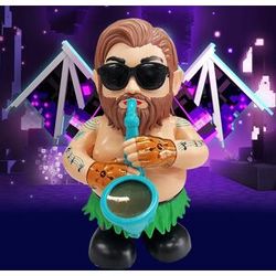 NONE Trendy and Cool Uncle Playing Saxophone, Swaying Left and Right, Singing and Dancing, Toys and Gifts That Babies Love