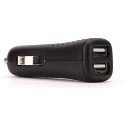 Griffin Ultra-Powerful Dual USB Car Charger + Micro-USB Cable 10W+10W 3FT - Black