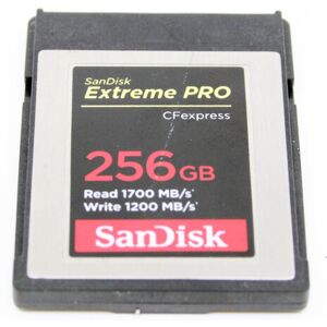 Used SanDisk 256GB Extreme PRO CFexpress Card Type B