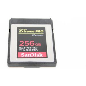 Used SanDisk 256GB Extreme PRO CFexpress Card Type B