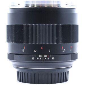 Used ZEISS Planar 85mm f/1.4 ZE - Canon EF Fit