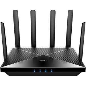 DailySale Cudy New 5G NR SA NSA AX3000 WiFi 6 CPE Router, AX3000 Dual SIM 5G Cellular Router (Refurbished)