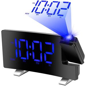 DailySale Projection Alarm Clock with Radio