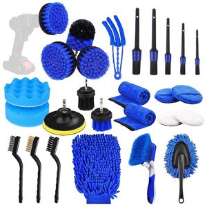 DailySale 26-Pieces: Car Detailing Brush Kit