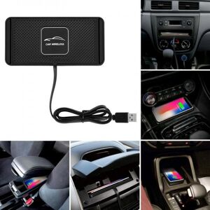 DailySale Car QI Wireless Phone Charger Non Slip Pad Mat Fast Charging