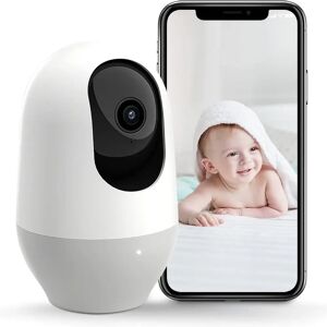 DailySale Nooie 1080P Home Security Camera, Motion Tracking, Super IR Night Vision, Works with Alexa, Two-Way Audio, Motion & Sound Detection (Refurbished)