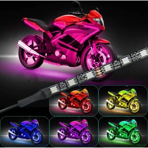 DailySale 6-Piece: Motorcycle LED Light Strips