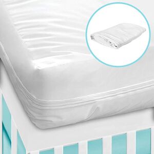 DailySale 2-Pack: Deluxe Vinyl Zippered Crib Mattress Cover