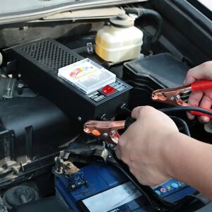 DailySale 6-12V Automotive Battery Tester with Heavy Duty Insulated Copper Clips