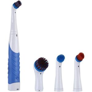 DailySale Electric Cleaning Brush with Household All Purpose 4 Brush Heads