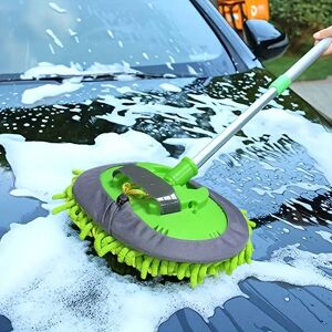 DailySale Microfiber Car Wash Brush Mop Kit