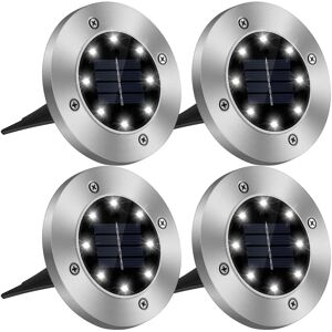 DailySale 4-Pieces: Solar Powered Ground Light