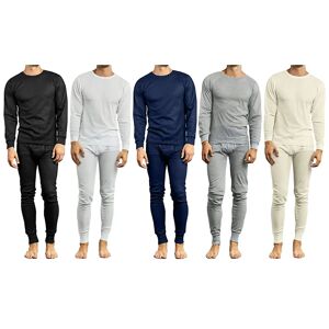DailySale 4-Piece: Assorted Lightweight Thermal Set Of Both A Thermal Top And Bottom (2-Full Sets)