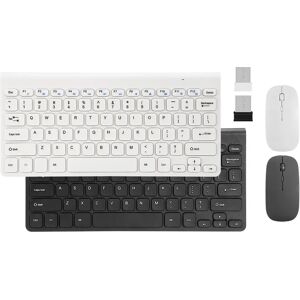 DailySale Wireless Keyboard and Mouse 2.4GHz Multimedia Mini Keyboard & Mouse