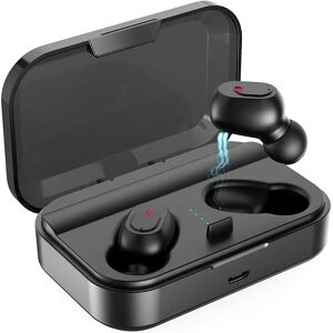 DailySale Bluetooth 5.0 Wireless Earbuds with 2000mAh Charging Case Stereo Headphones