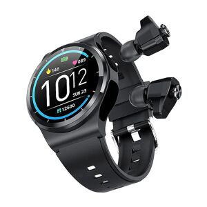 DailySale Smart Watch with Earbuds 1.28 inch Waterproof Bluetooth Fitness Watch