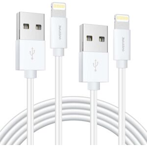 DailySale 6 Ft.10 ft. Overtime Apple MFi Certified iPhone Charger Lightning Cable Pack