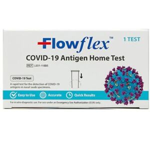 DailySale 10-Pack: Flowflex COVID-19 Antigen Rapid Home Test Kit