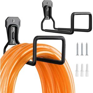 DailySale Heavy Duty Iron Hose Holder Wall Mounted