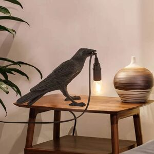 DailySale The Gothic Crow USB Port Lamp