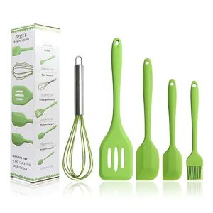 DailySale 5-Pieces: Silicone Cooking Utensils Sets