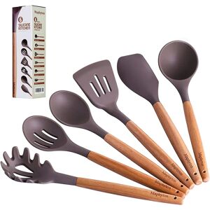 DailySale 6-Piece: Maphyton Nonstick Silicone Cooking Utensils Set