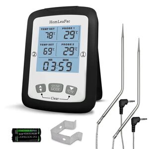 DailySale Dual Probe Digital Instant Read Food Thermometer