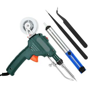 DailySale 5-in-1 Automatic Hand-Held Soldering Iron Gun Kit