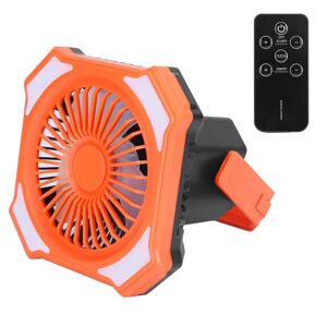 DailySale Portable Camping Lantern Fan 10000mAh Battery Powered with 4 Light Modes