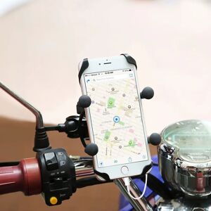 DailySale Motorcycle Handlebar Mount Holder with USB Charger