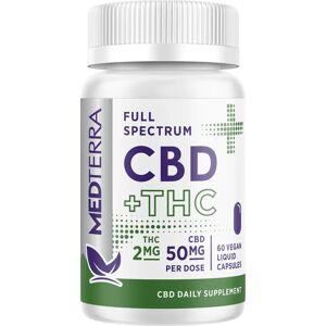 Medterra True Full Spectrum CBD Capsules [Top 10]