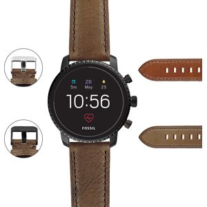 Strapsco DASSARI Italian Vintage Leather Strap for Fossil Gen 4 Smartwatch