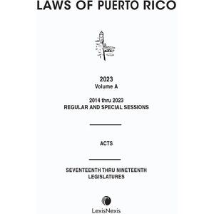 LexisNexis Laws of Puerto Rico: Session Law