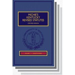 Michie's Kentucky Revised Statutes Annotated, Certified Version