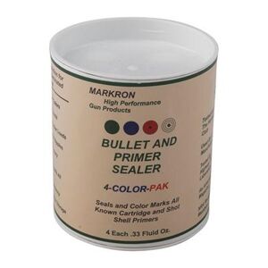 Roboco Laboratories Custom Bullet & Primer Sealer 4-Color Pack - Markron Primer Sealer 4-Color Pack