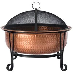 Palermo Copper Fire Pit by Fire Sense in Copper