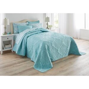 Comfort Cloud Bedspread by BrylaneHome in Light Aqua (Size TWIN)