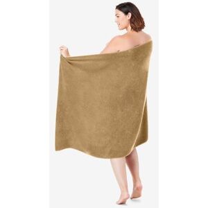 XXL Bath Sheet by BrylaneHome in Gold Towel