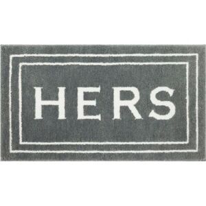 "Wide Width Hers Bath Rug by Mohawk Home in Pewter (Size 24"" W 40"" L)"